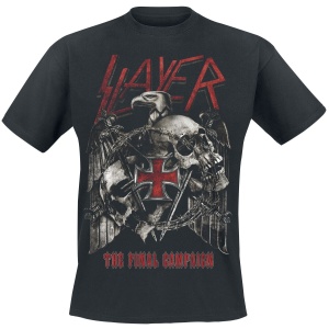 Slayer Final Campaign Eagle Tričko černá - RockTime.cz