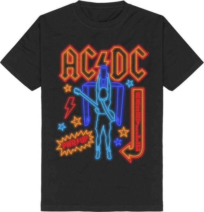 AC/DC Nashville Tričko černá - RockTime.cz