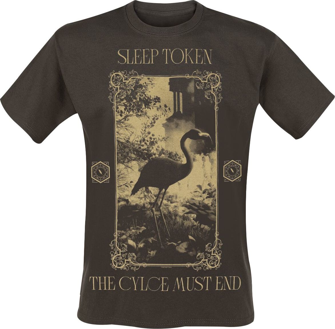 Sleep Token Jerry Earthtone Tričko hnědá - RockTime.cz