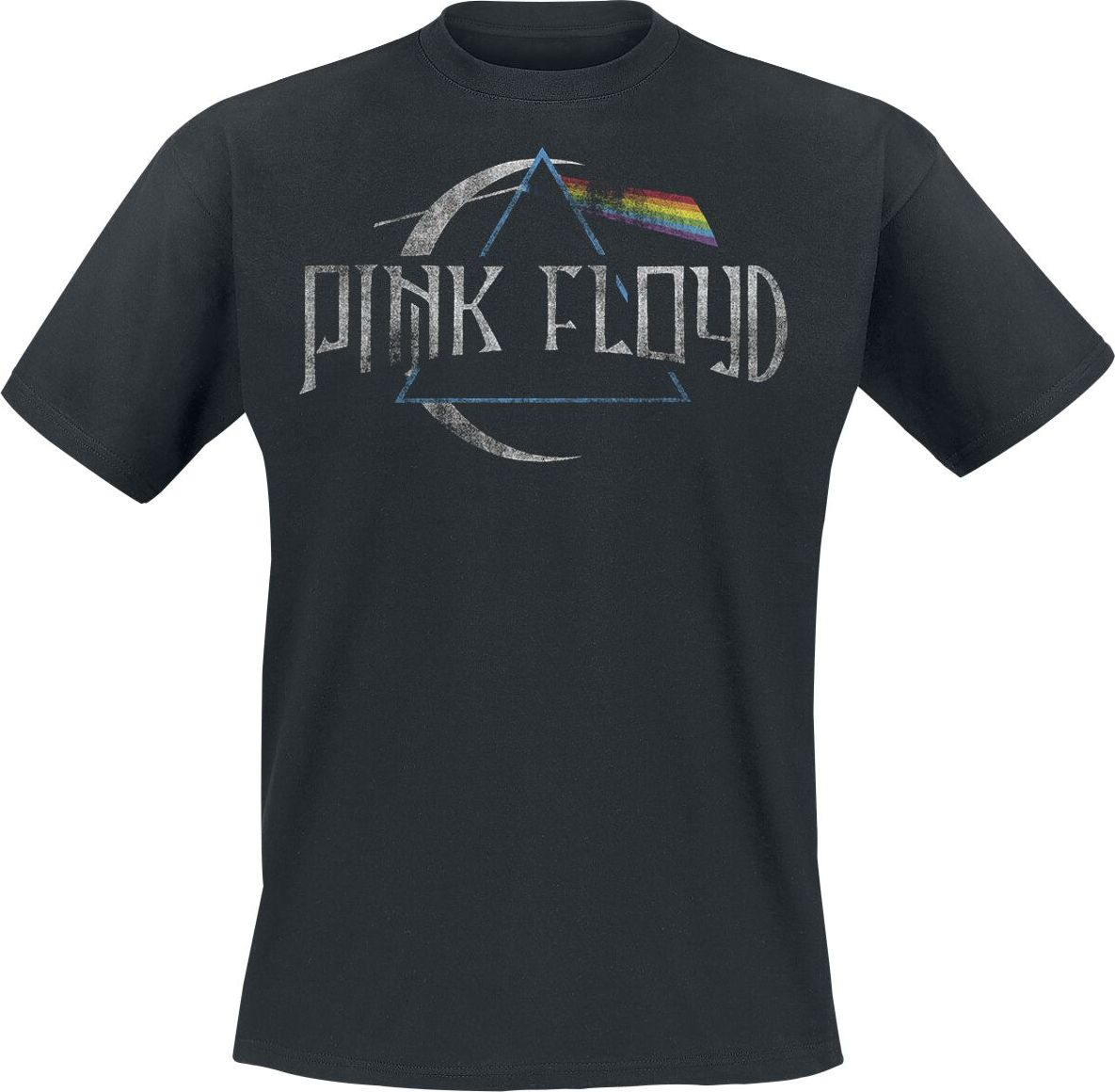 Pink Floyd Moon Logo Tričko černá - RockTime.cz