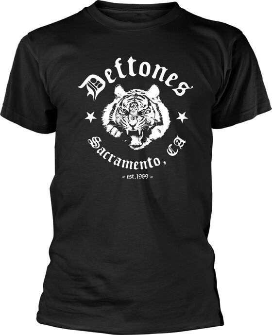Deftones Tiger Sacramento Tričko černá - RockTime.cz