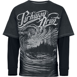 Parkway Drive EMP Signature Collection Tričko s dlouhým rukávem tmave šedá/cerná - RockTime.cz