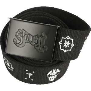 Ghost Logo Opasky černá - RockTime.cz