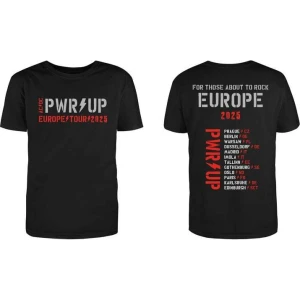AC/DC PWR UP - Tourshirt 25 Tričko černá - RockTime.cz