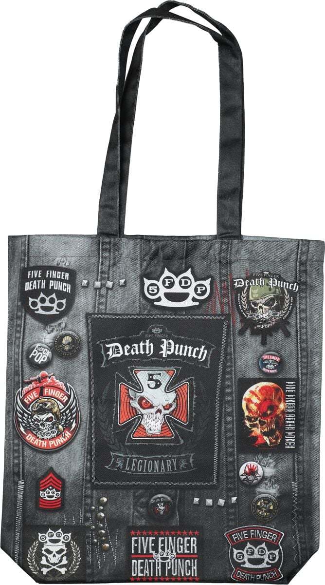 Five Finger Death Punch Rocksax - Five Finger Death Punch Plátená taška vícebarevný - RockTime.cz