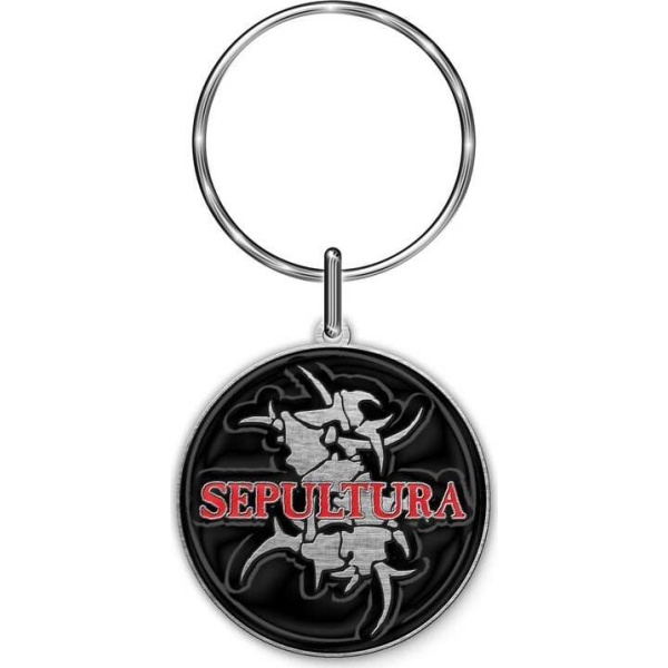 Sepultura Logo & Tribals Klíčenka standard - RockTime.cz