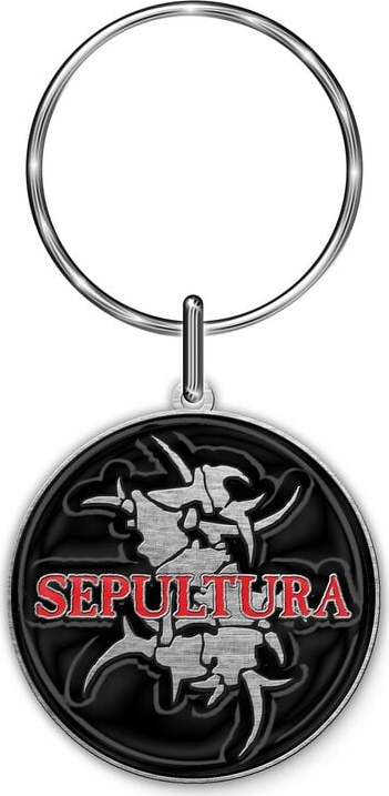 Sepultura Logo & Tribals Klíčenka standard - RockTime.cz