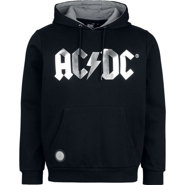 AC/DC EMP Siganture Collection Mikina s kapucí černá - RockTime.cz