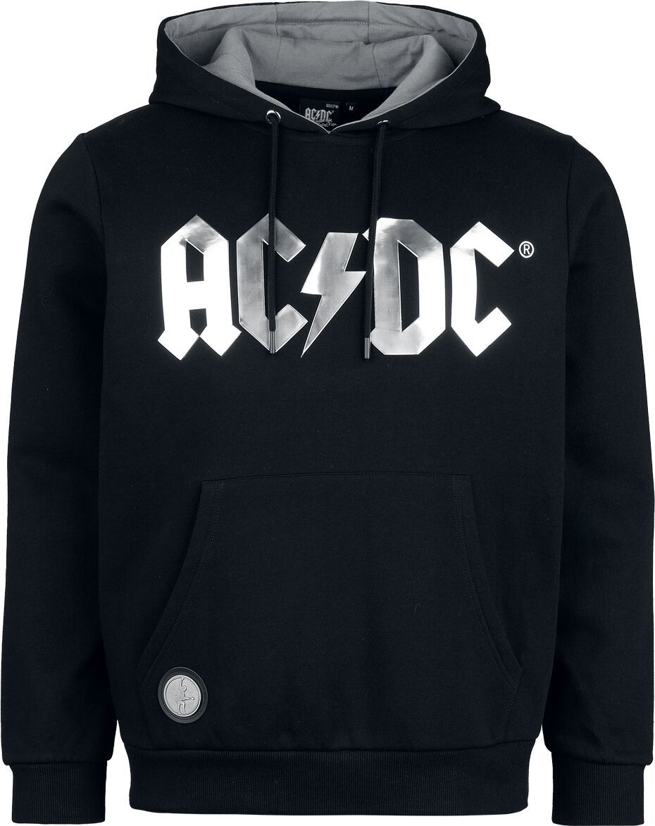 AC/DC EMP Siganture Collection Mikina s kapucí černá - RockTime.cz