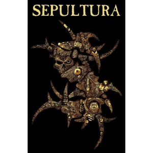 Sepultura Discography Textilní plakát vícebarevný - RockTime.cz