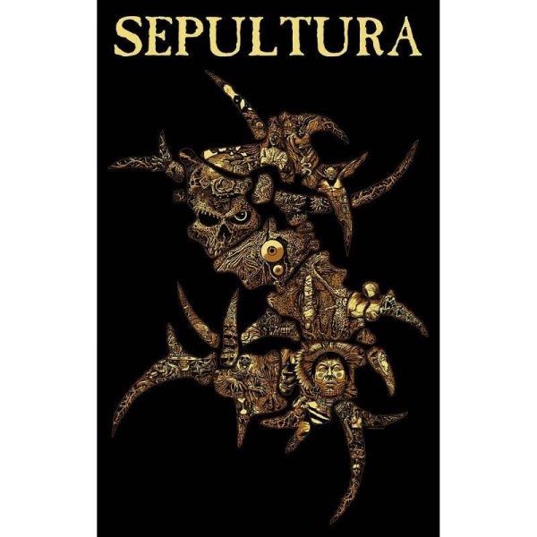 Sepultura Discography Textilní plakát vícebarevný - RockTime.cz