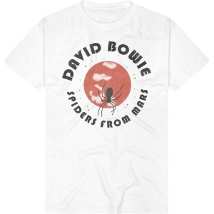 David Bowie Spiders From Mars Tričko bílá - RockTime.cz