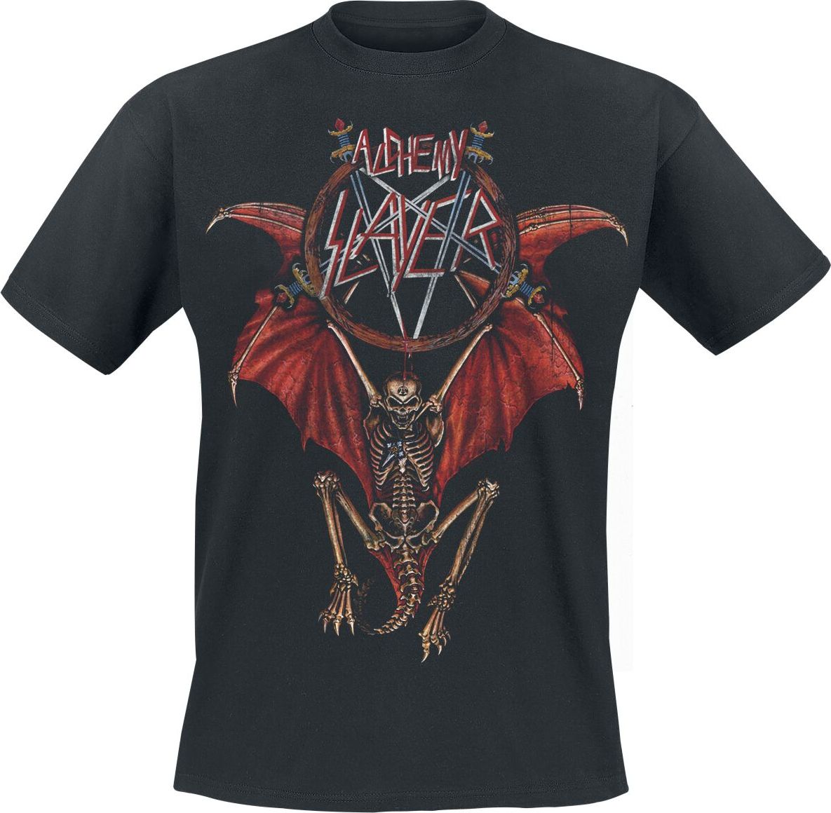 Slayer Alchemy - Winged Demon Tričko černá - RockTime.cz
