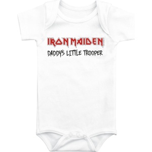 Iron Maiden Kids - Little Trooper body bílá - RockTime.cz