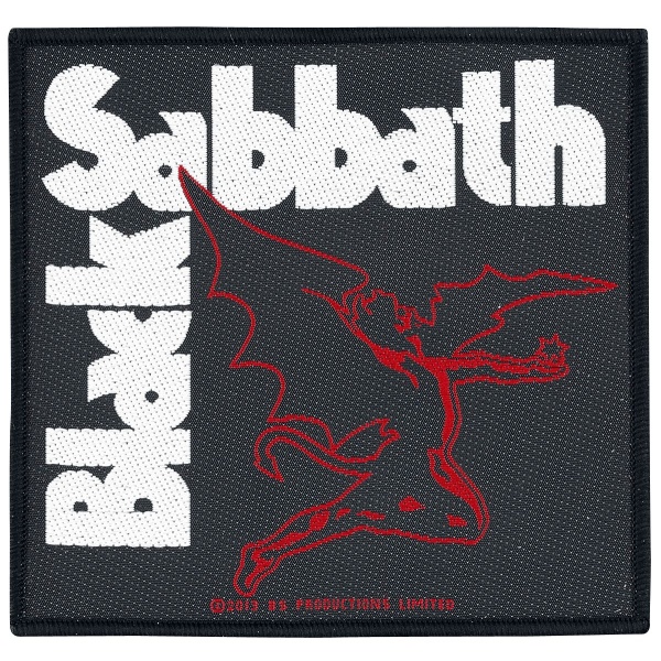Black Sabbath Creature nášivka cerná/bílá/cervená - RockTime.cz
