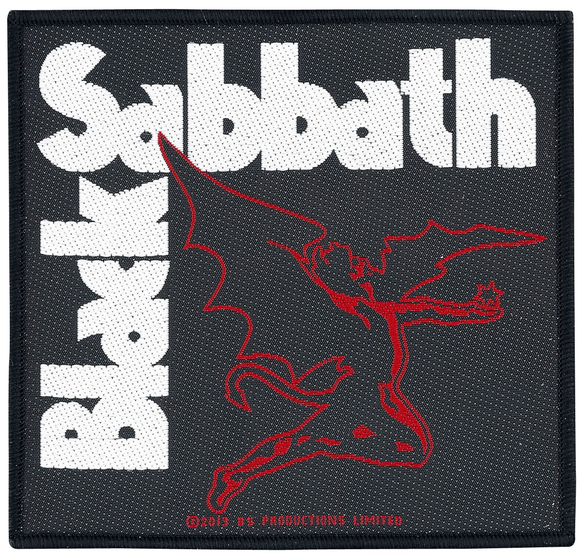 Black Sabbath Creature nášivka cerná/bílá/cervená - RockTime.cz