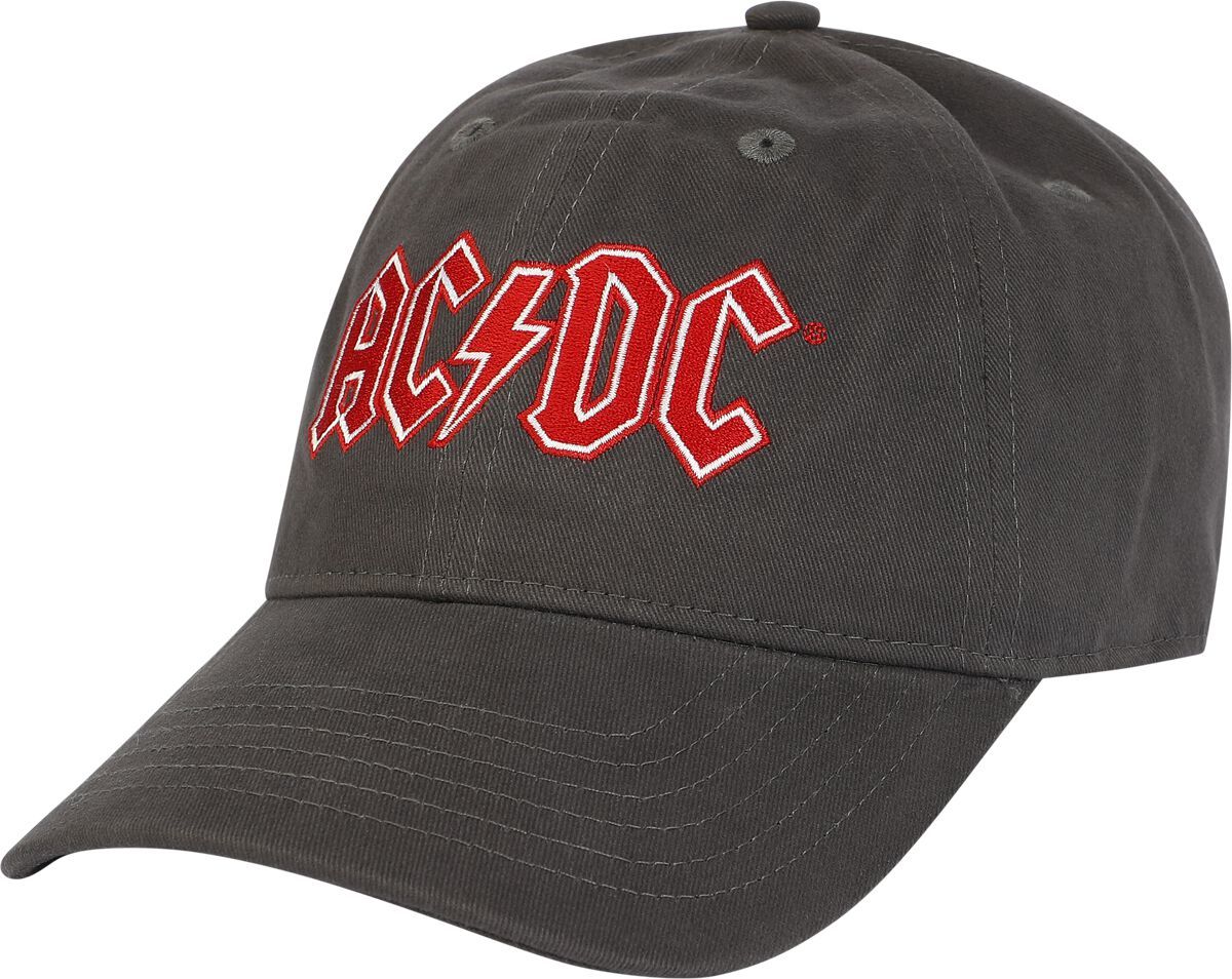 AC/DC Amplified Collection - AC/DC Baseballová kšiltovka charcoal - RockTime.cz
