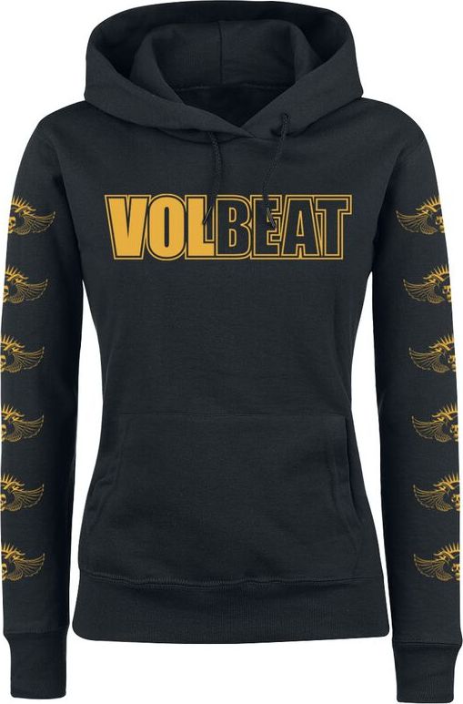 Volbeat God Of Angels Trust Dámská mikina s kapucí černá - RockTime.cz