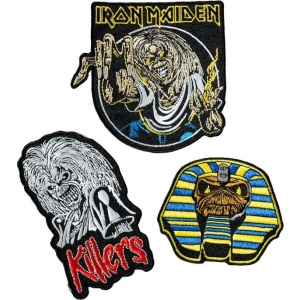 Iron Maiden Patches 5-er Set Iron Maiden nášivka standard - RockTime.cz