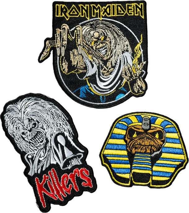 Iron Maiden Patches 5-er Set Iron Maiden nášivka standard - RockTime.cz