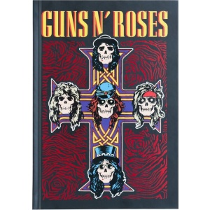 Guns N' Roses Notizbuch Premium A5 Guns N' Roses Notes vícebarevný - RockTime.cz