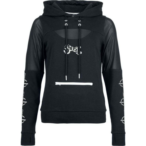 Ghost EMP Signature Collection Dámská mikina s kapucí černá - RockTime.cz