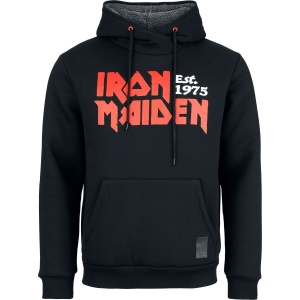 Iron Maiden EMP Signature Collection Mikina s kapucí cerná/šedá - RockTime.cz
