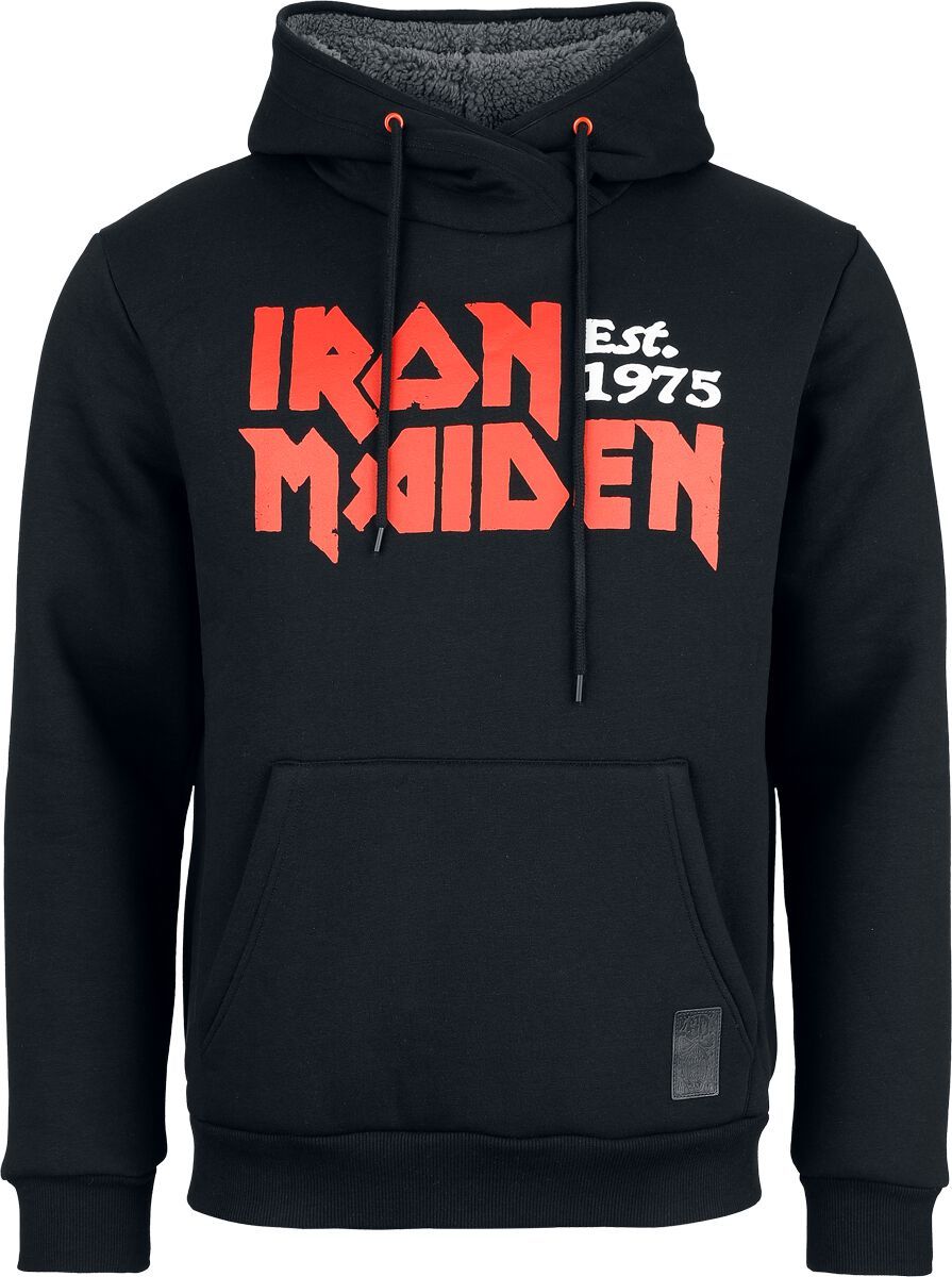 Iron Maiden EMP Signature Collection Mikina s kapucí cerná/šedá - RockTime.cz