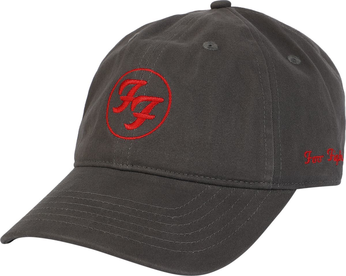 Foo Fighters Amplified Collection - Foo Fighters Baseballová kšiltovka charcoal - RockTime.cz