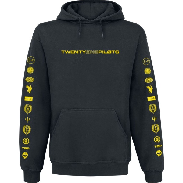 twenty one pilots Logo Heavy Mikina s kapucí černá - RockTime.cz