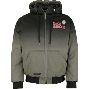 Iron Maiden EMP Signature Collection Zimní bunda šedá/cerná - RockTime.cz
