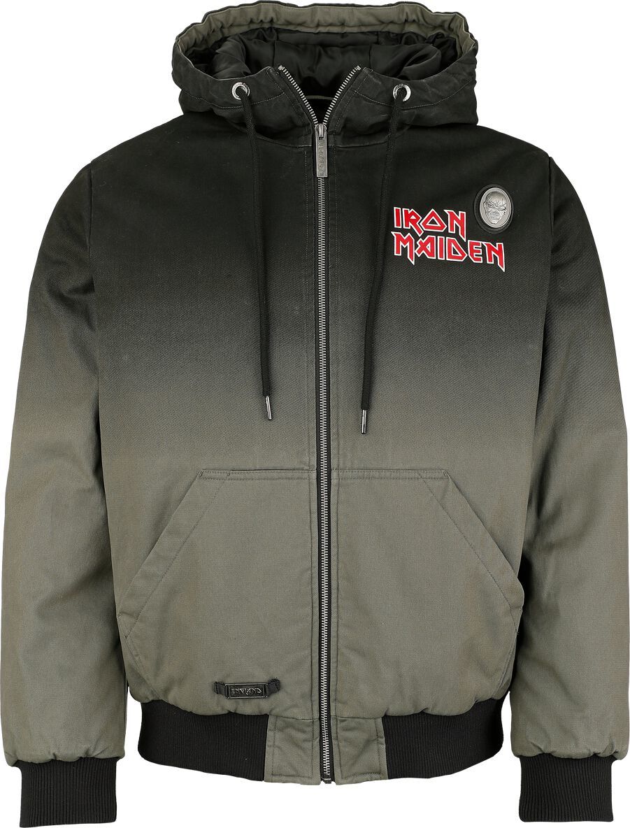 Iron Maiden EMP Signature Collection Zimní bunda šedá/cerná - RockTime.cz