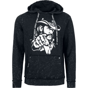 Motörhead EMP Signature Collection Mikina s kapucí tmavě šedá - RockTime.cz