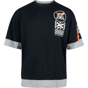 Five Finger Death Punch EMP Signature Collection - Oversize Tričko cerná/šedá - RockTime.cz