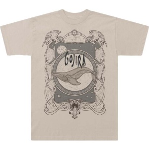 Gojira Celestial Whalt Tričko přírodní - RockTime.cz