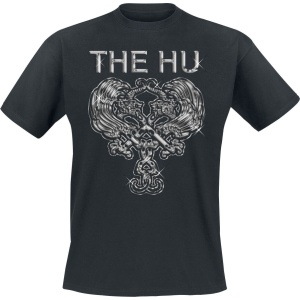 The Hu Chrome Crest Tričko černá - RockTime.cz
