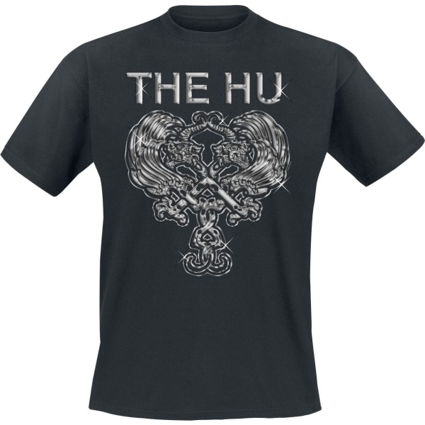 The Hu Chrome Crest Tričko černá - RockTime.cz