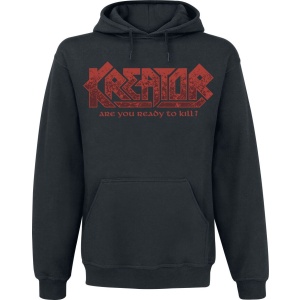 Kreator Ready To Kill Mikina s kapucí černá - RockTime.cz