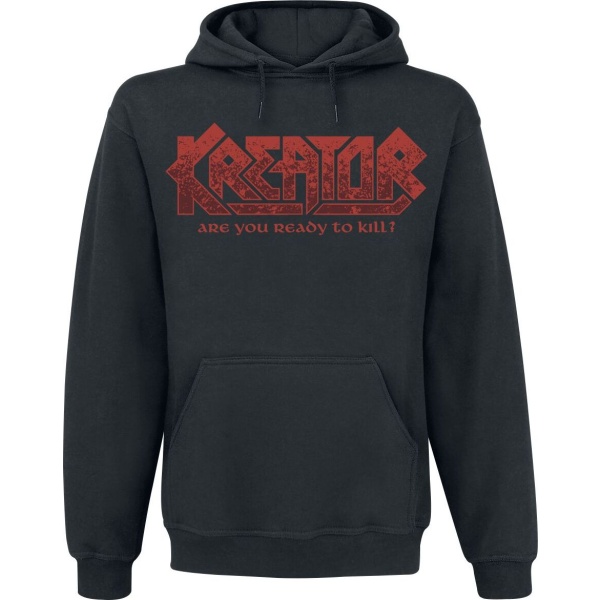 Kreator Ready To Kill Mikina s kapucí černá - RockTime.cz