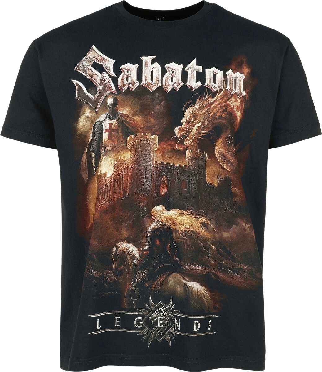 Sabaton Castle Tričko černá - RockTime.cz