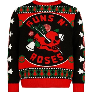 Guns N' Roses Holiday Sweater 2025 Pletený svetr vícebarevný - RockTime.cz