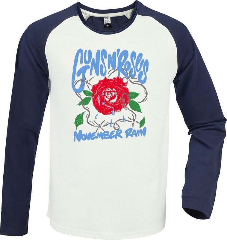 Guns N' Roses Amplified Collection - November Rain Baseball tričko s dlouhým rukávem vícebarevný - RockTime.cz
