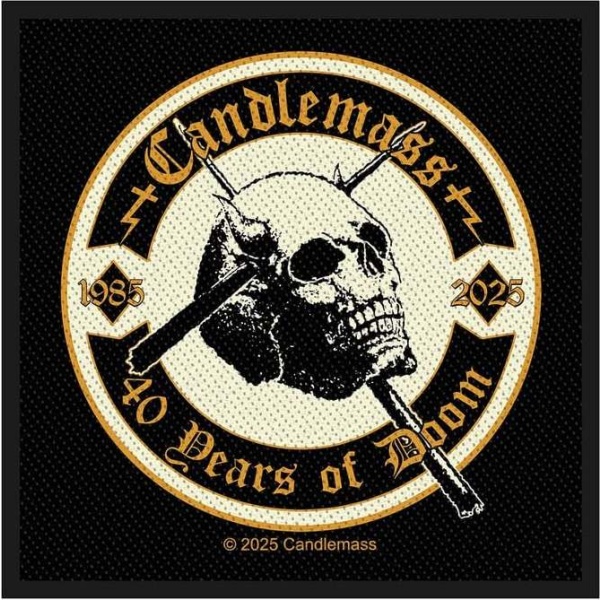 Candlemass 40 Years Of Doom nášivka vícebarevný - RockTime.cz