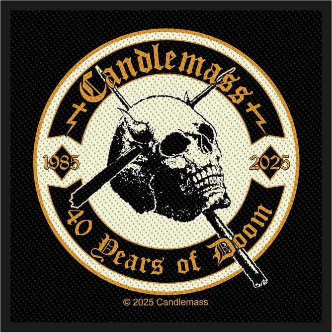 Candlemass 40 Years Of Doom nášivka vícebarevný - RockTime.cz