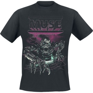 Muse Murph Euro Tour Werchter Tričko černá - RockTime.cz