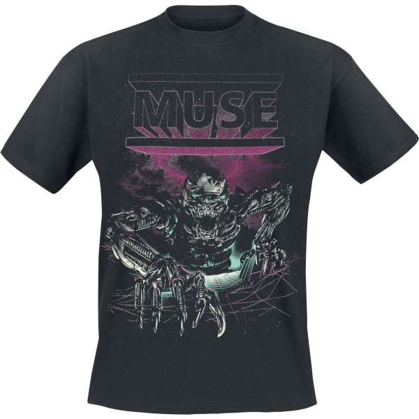 Muse Murph Euro Tour Werchter Tričko černá - RockTime.cz