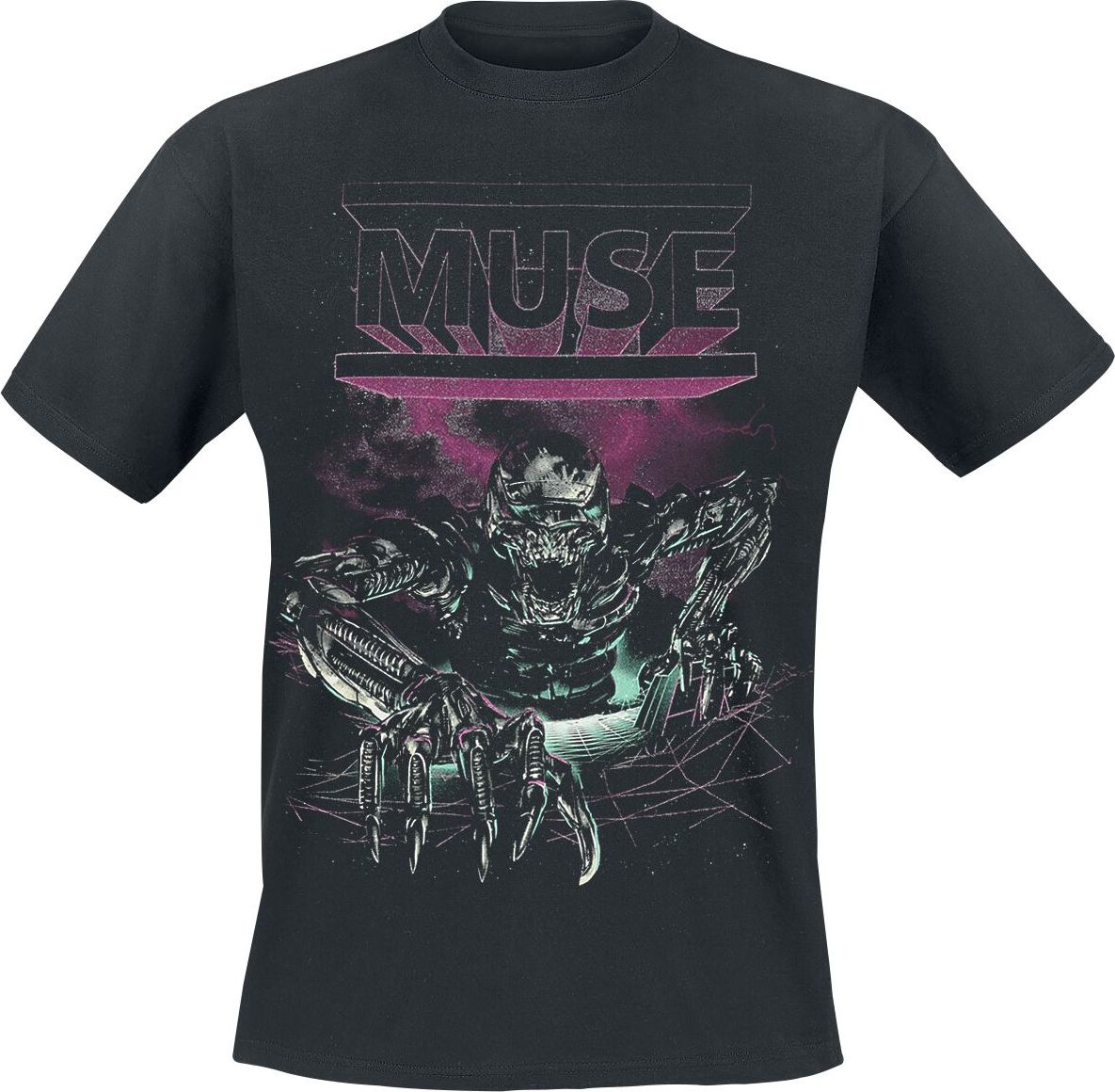 Muse Murph Euro Tour Werchter Tričko černá - RockTime.cz