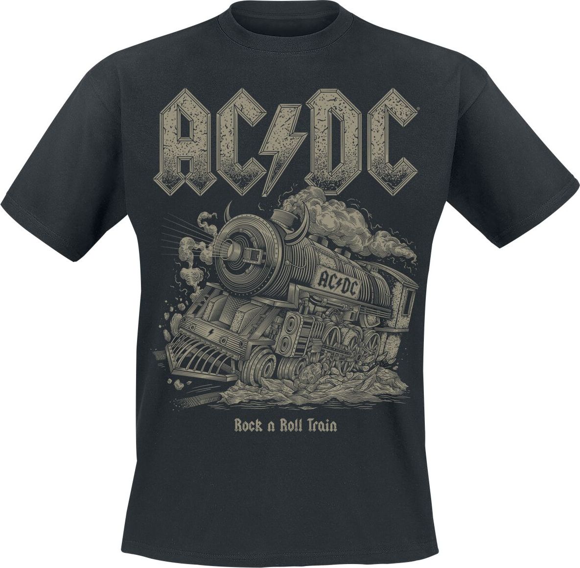 AC/DC RNR Train Tričko černá - RockTime.cz