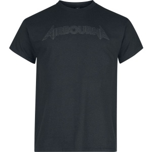 Airbourne Black On Black Logo Tričko černá - RockTime.cz