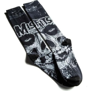 Affliction Misfits Skully Ponožky černá - RockTime.cz